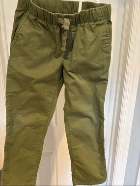 Cat & Jack Olive Utility Pull-On Pants